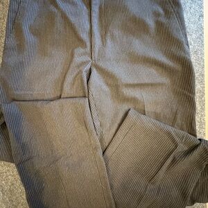 Express Producer Men's Black Pinstripe Dress Pants 31/32